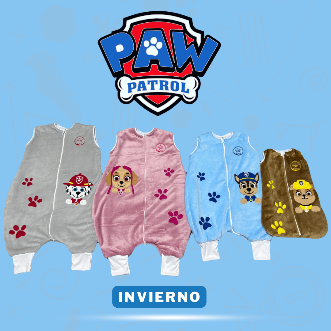 Saquitos y costales de dormir - PAW PATROL (INVIERNO)