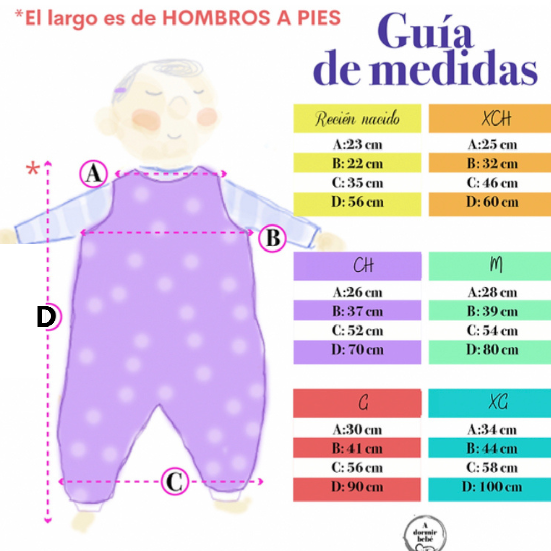 Saquito de dormir de invierno ESTAMPADOS