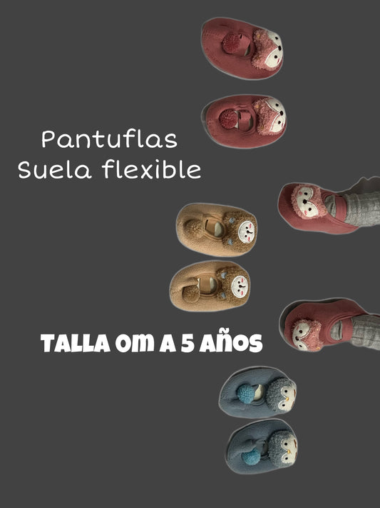 Pantuflas para bebé, toddlers y niños