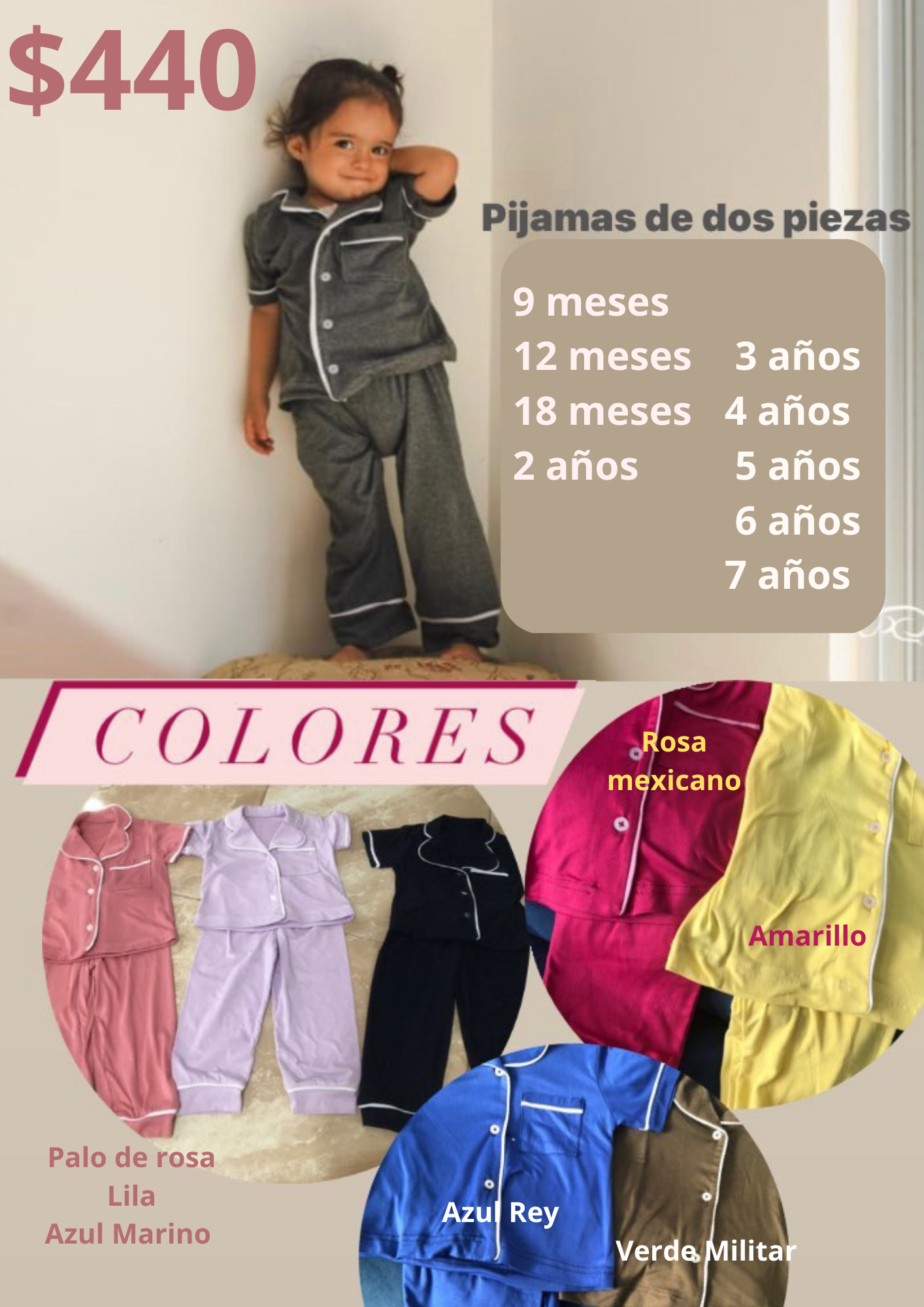 COMBO saquito de verano + pijama