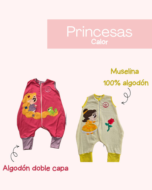 Saquitos de dormir- PRINCESAS(CALOR)