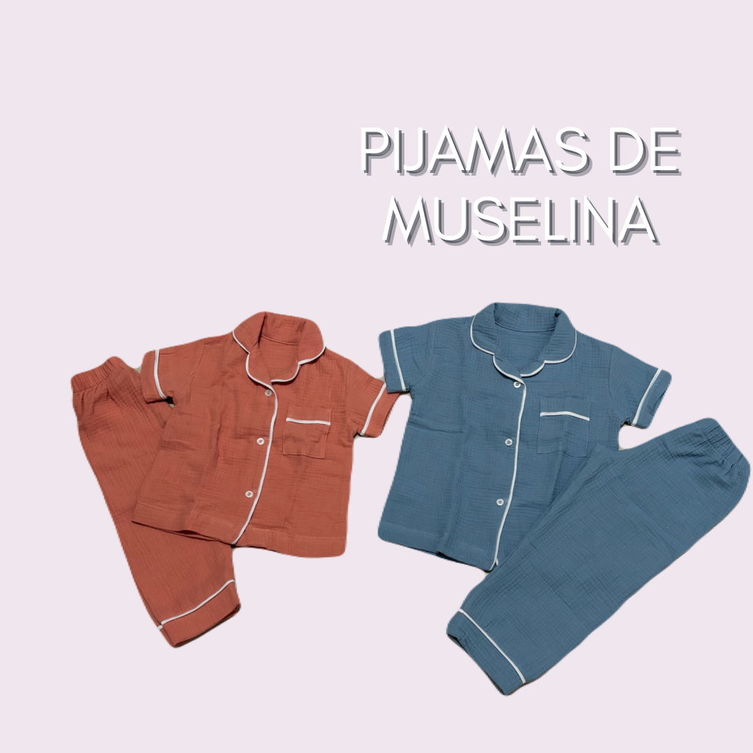 Pijama de muselina - DOS PIEZAS