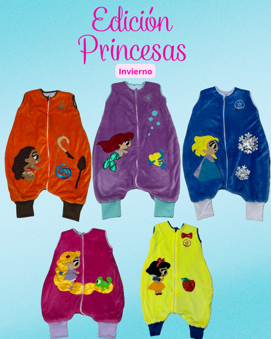 Saquitos y costales de dormir - PRINCESAS (INVIERNO)
